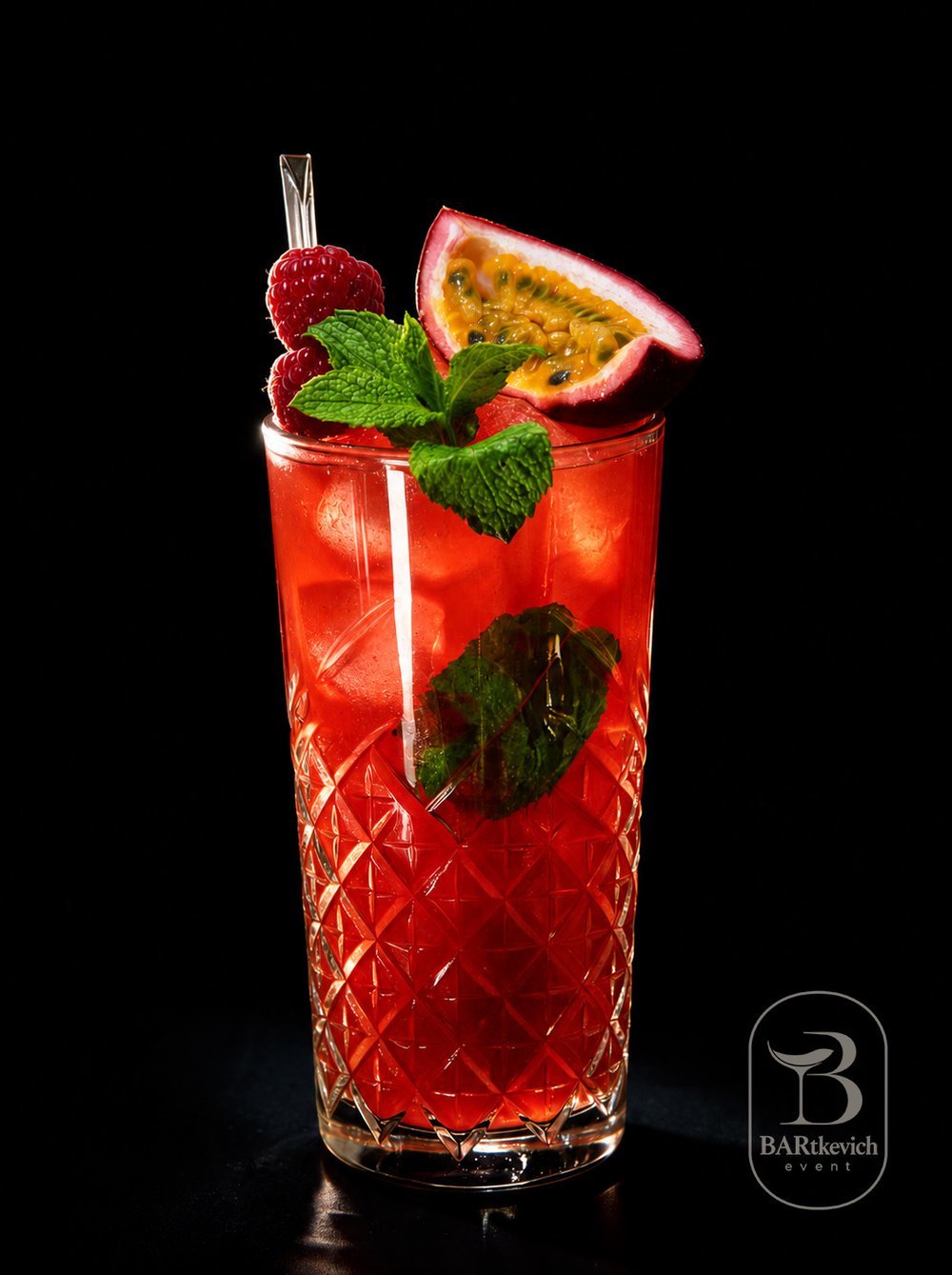 Raspberry & Passion Fruit Lemonade